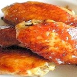 ปีกไก่อบน้ำขิง