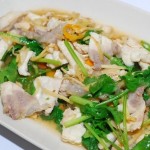 ปลาเก๋าผัดขึ้นฉ่าย