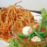 ส้มตำทอด