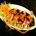 กุ้งผัดซอสมะขาม