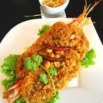 ยำกุ้งฟู