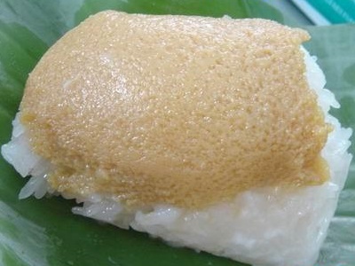 ข้าวเหนียวสังขยา กาพย์เห่ชมเครื่องคาวหวาน เห่ชมเครื่องหวาน - PaPaMenu