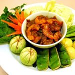 น้ำพริกกุ้งเสียบ