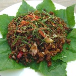 “ซี่โครงหมูคั่วแห้ง” แซบเผ็ดลิ้น