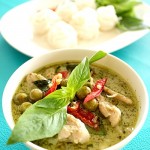 ขนมจีนแกงเขียวหวานไก่