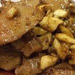 ตับหมูทอดกระเทียมพริกไทย