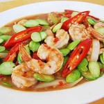 สะตอผัดกะปิกุ้งสด