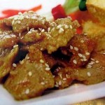 หมูน้ำมันงาเต้าหู้ญี่ปุ่น